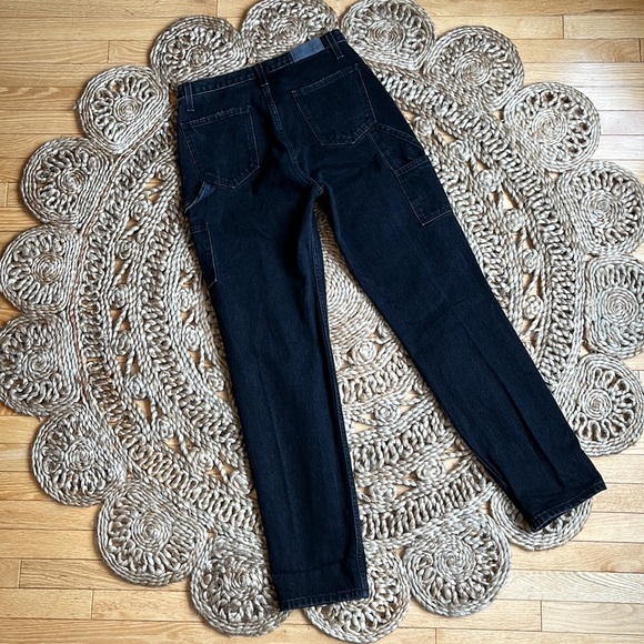 CARMAR Rhea Carpenter Jeans, Distressed Black, 26 - Picture 14 of 14